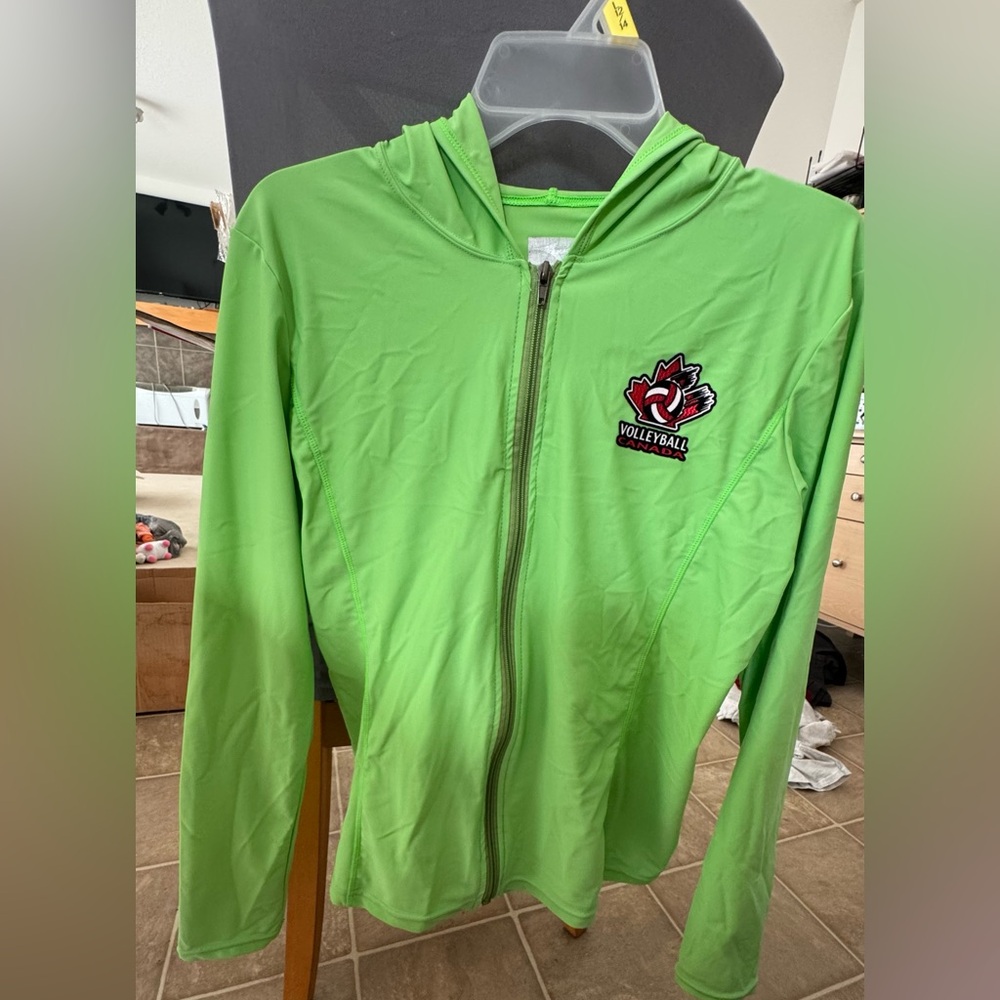 Mizuno Lime Green Pullover